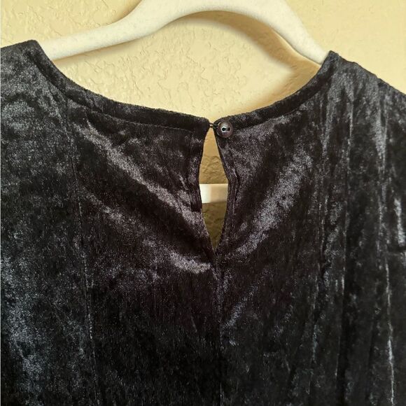 Vintage Circle T Western Velour Patchwork Maxi Dress Sz S Circus‎ Witchy Peasant - Picture 5 of 8